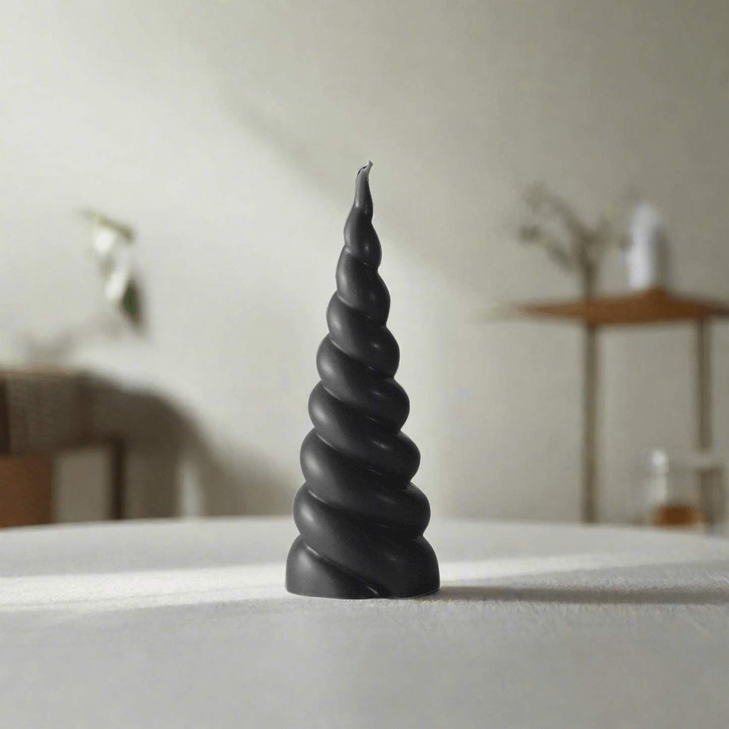 Beeswax Pillar Candles - Unicorn - Black - BZZWAX