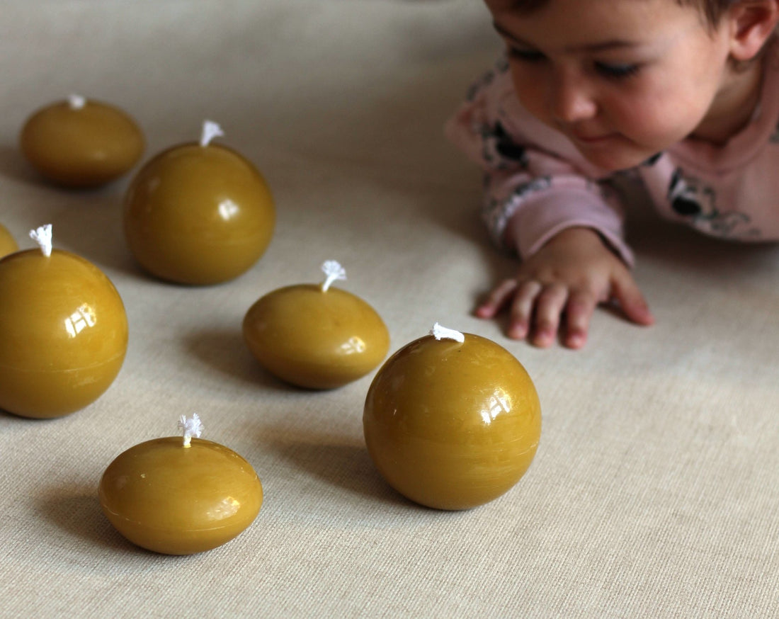 Beeswax Candles, The Safest Option To Use Around Babies - BZZWAX