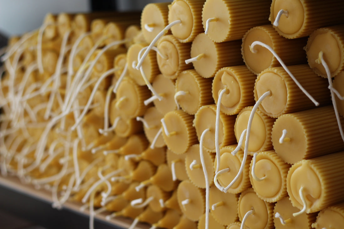 How to Choose the Right Wick for Beeswax Pillar Candles: A Complete Guide - BZZWAX