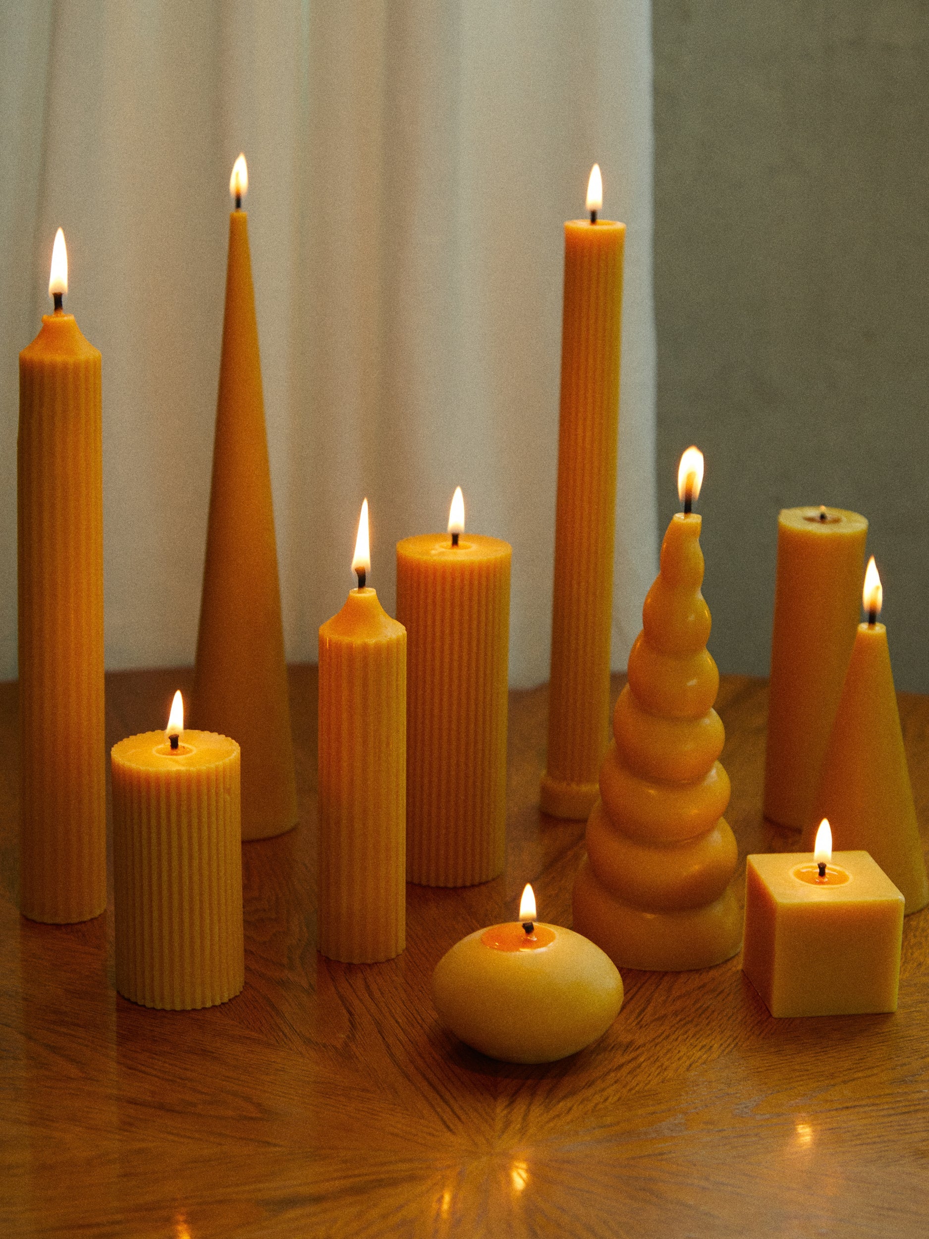 beeswax candles by beeswax london