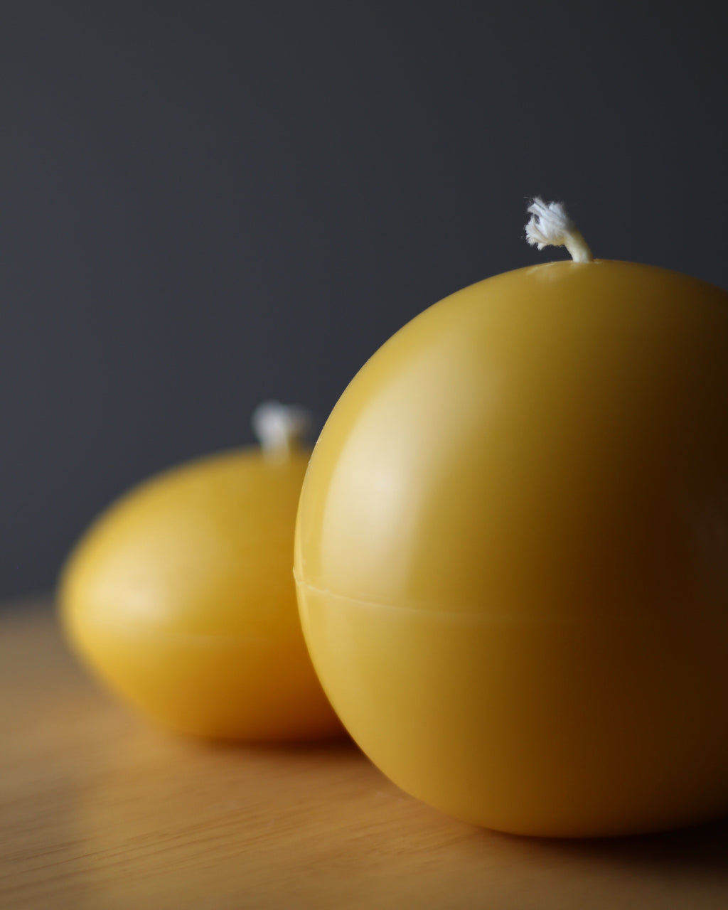 Beeswax Pillar Candles - Ball & Ellipse - BZZWAX
