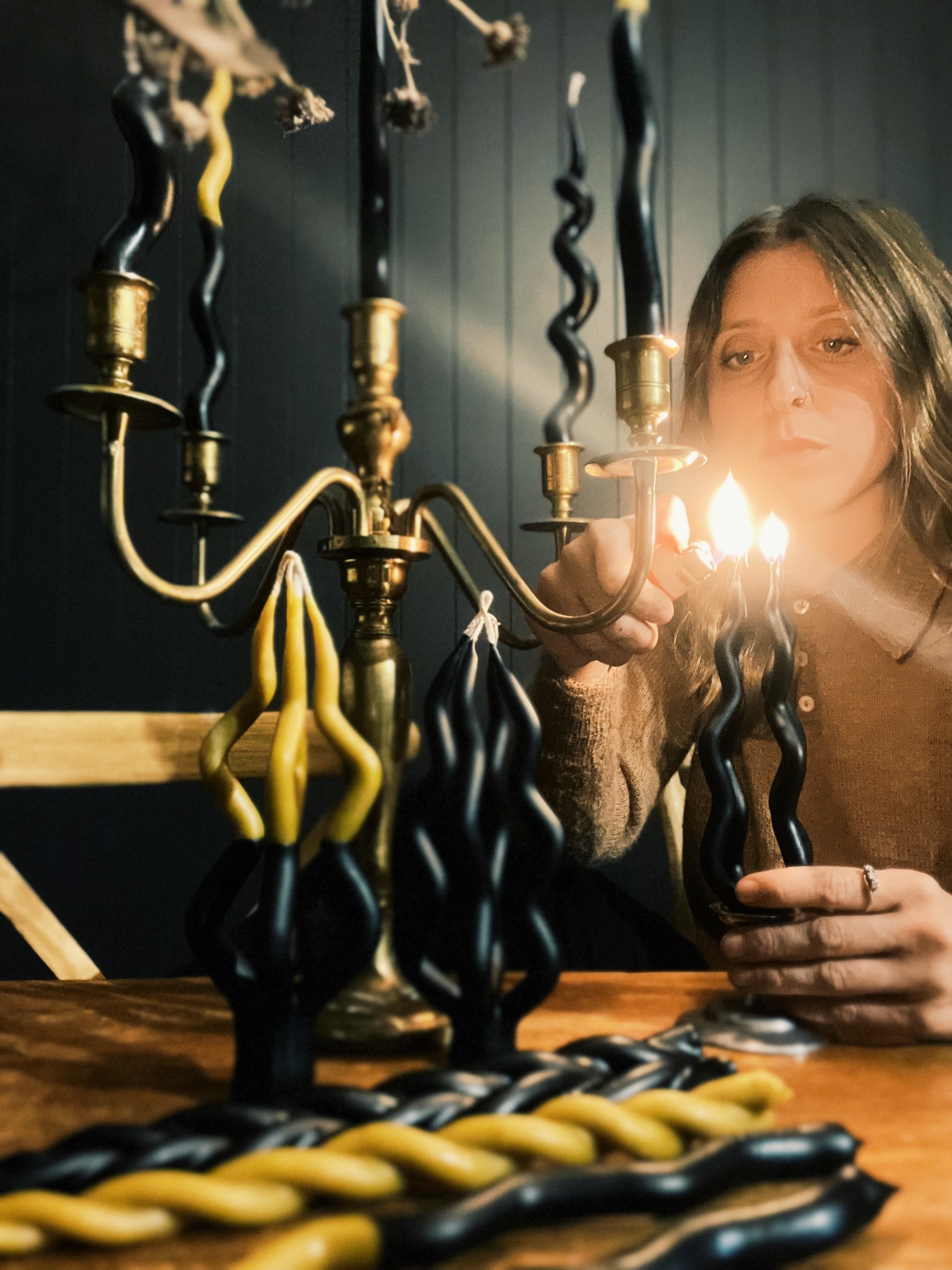 Meeting the beeswax candle Maker: DIP Candles
