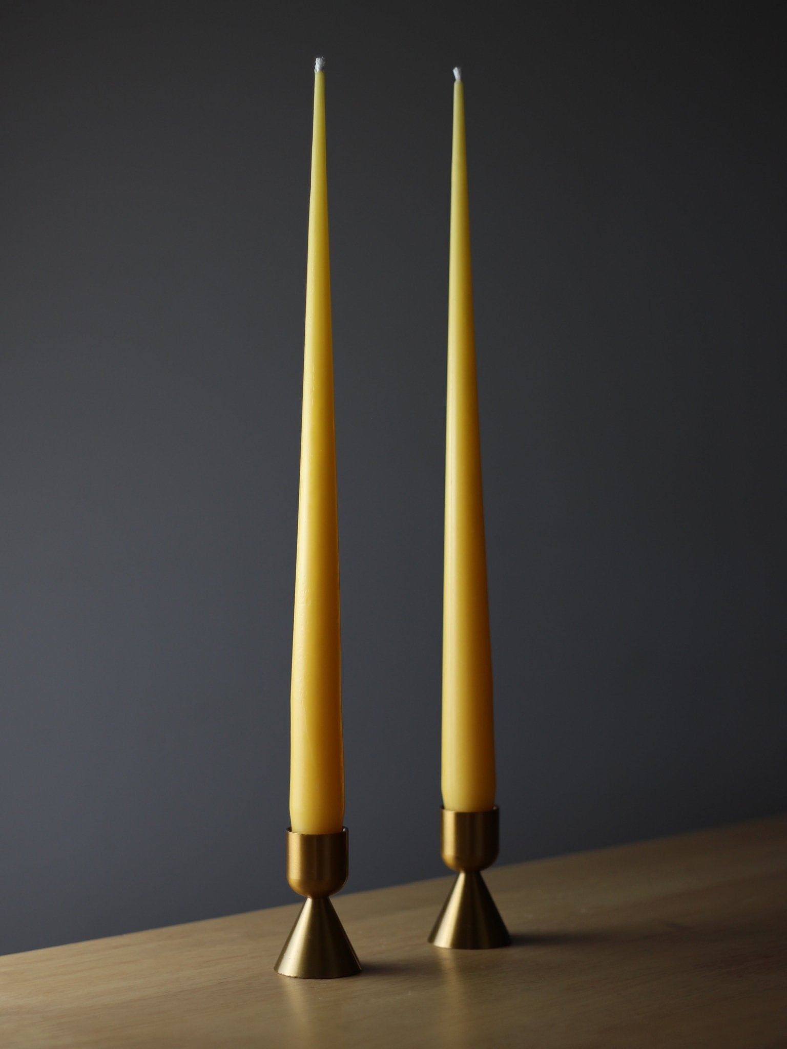 Beeswax Dinner Candles - Very Thins - BZZWAX