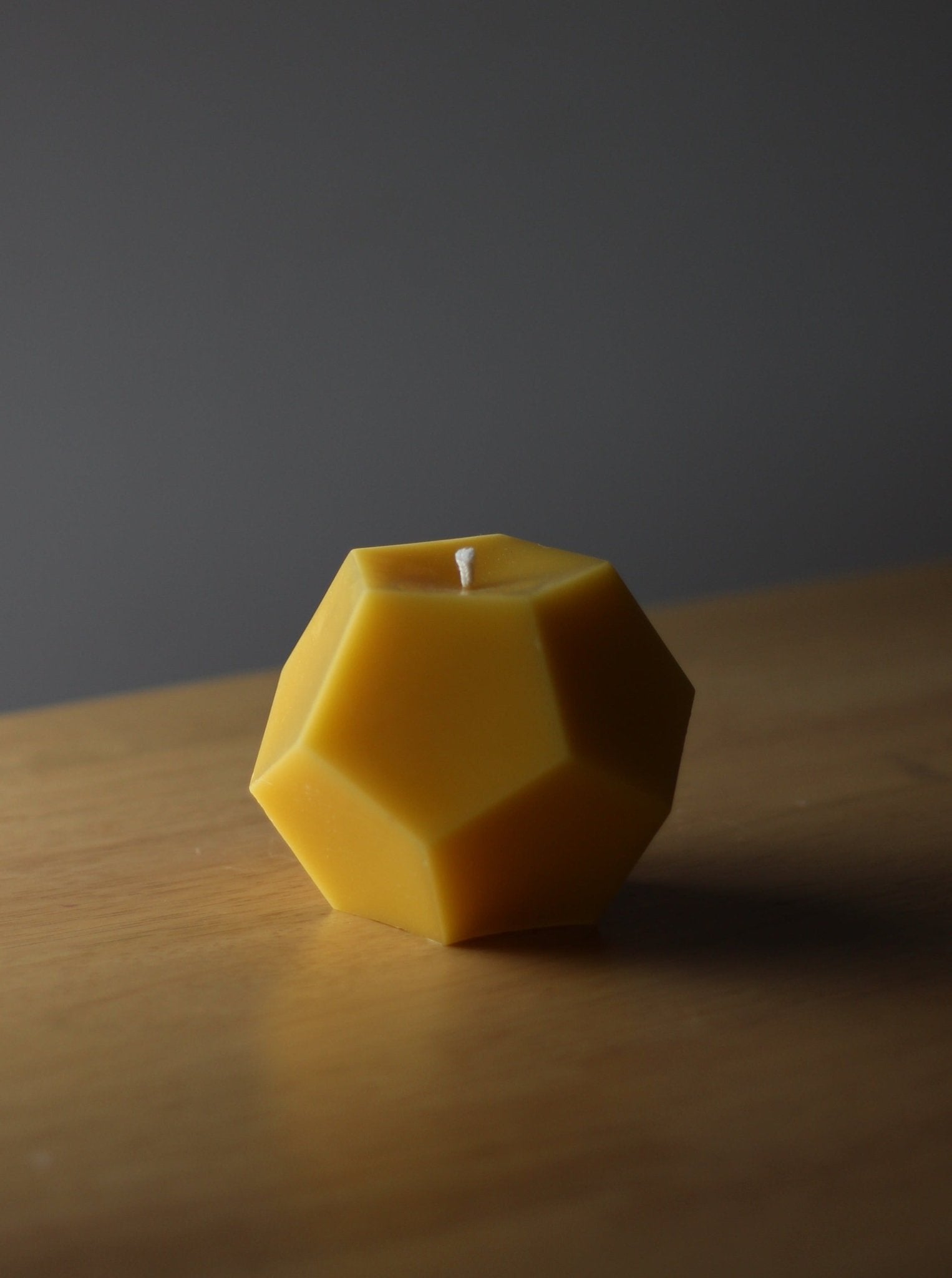 Beeswax Pillar Candles - Dodecahedron - BZZWAX